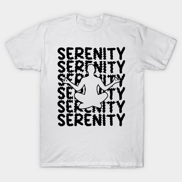 Serenity black T-Shirt by zerox